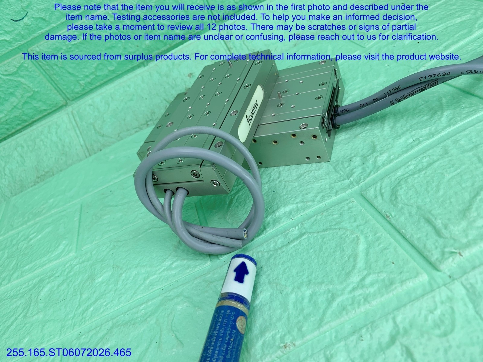 Jenny Science LINAX Lxc 80F40 Lxc 85F10 SHORT CABLE as in photos, sn:6494, DHL.