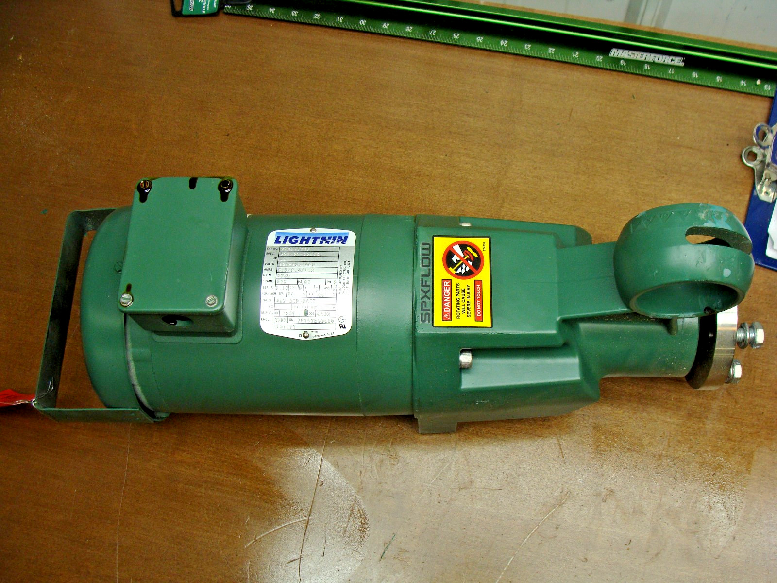 BALDOR 272911 PSP LIGHTNIN SPXFLOW MOTOR 1/2 HP 208-230/460 1725 RPM