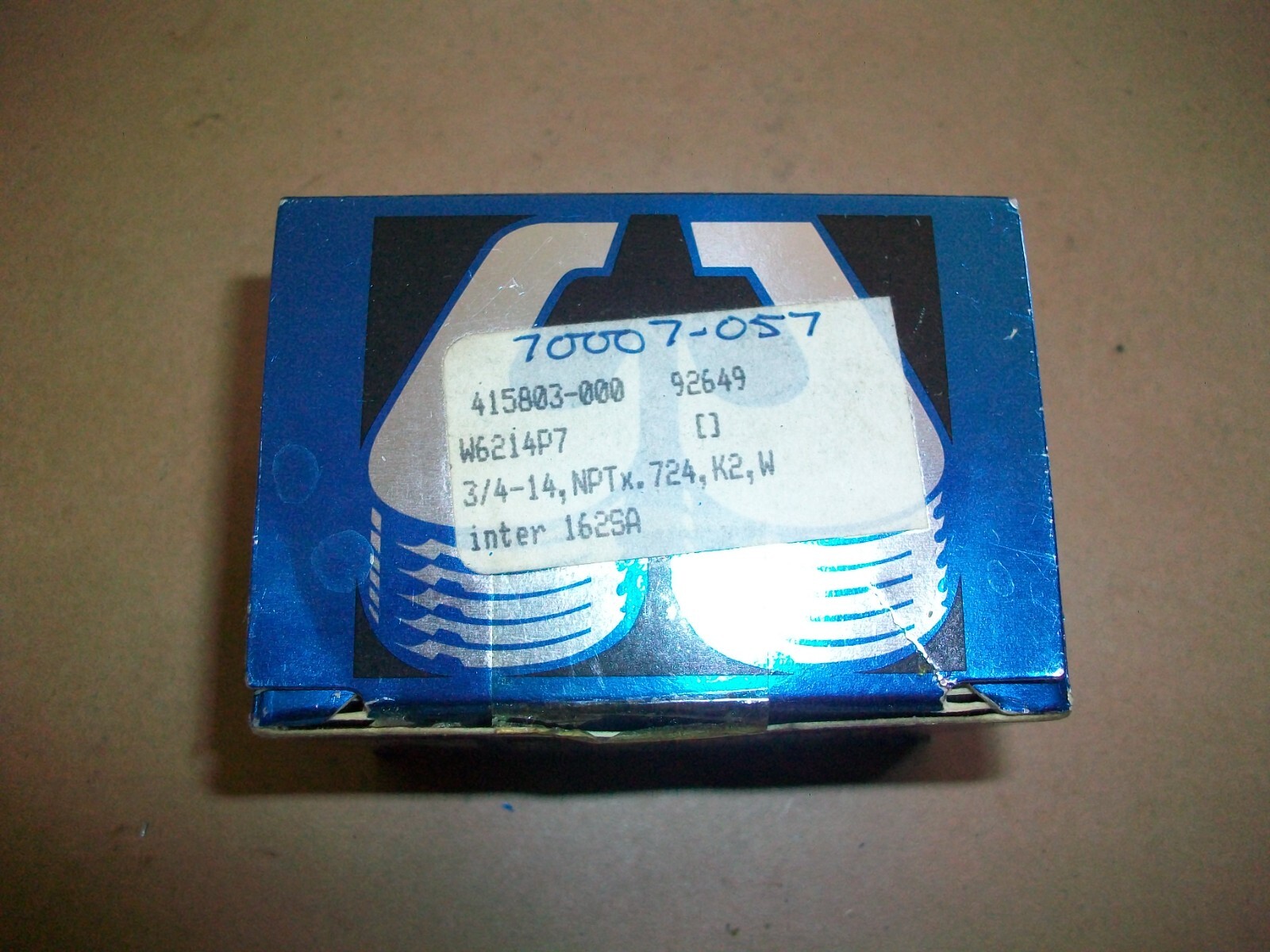 C.J. Winter Thread Roll Rolling Dies W6214P7 3/4-14 415803-000 NEW