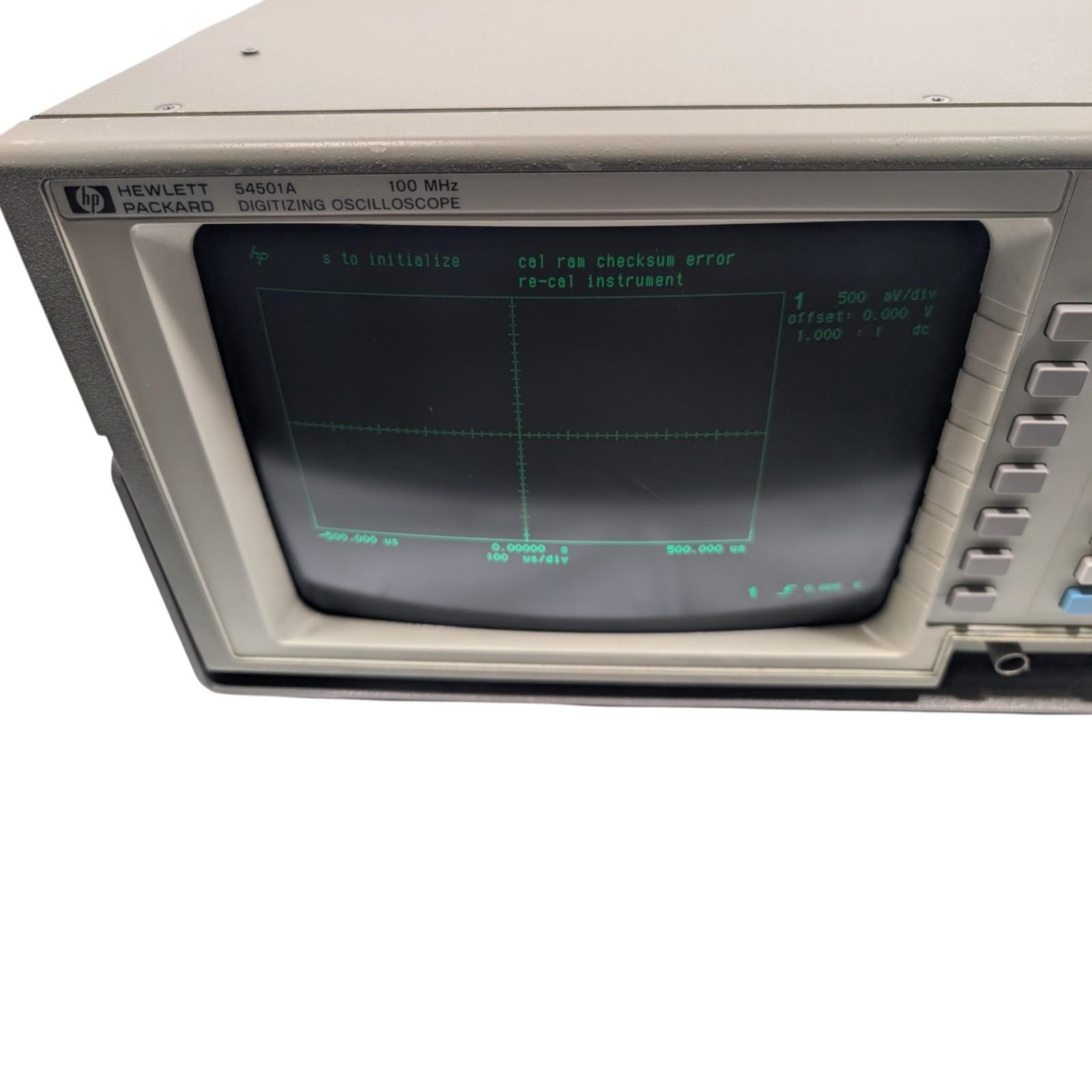 Hewlett Packard 54501A HP Digitizing Oscilloscope 100MHz See Photos