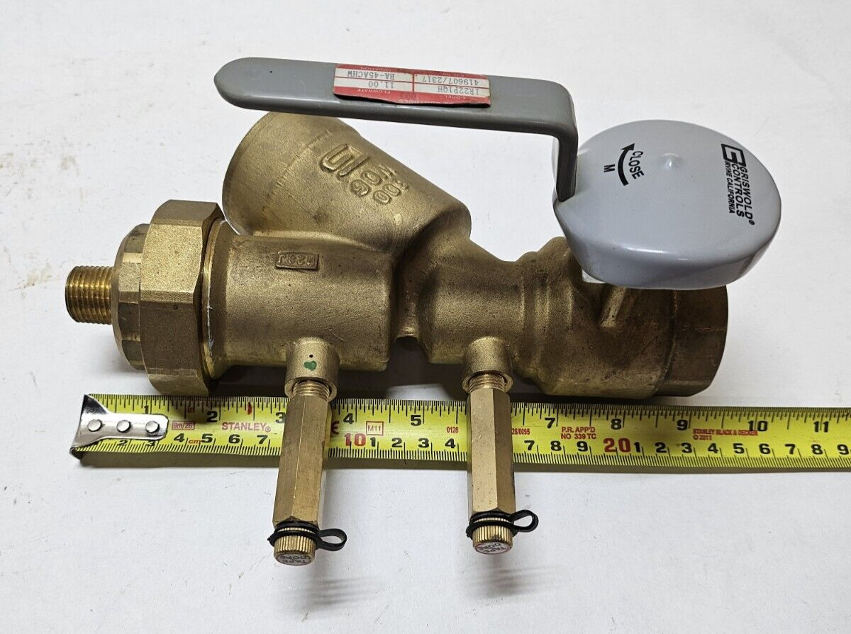 Griswold Controls 419607/2317 1.75″ IR42P1Q 600 WOG 11 Flow Rate Control Valve