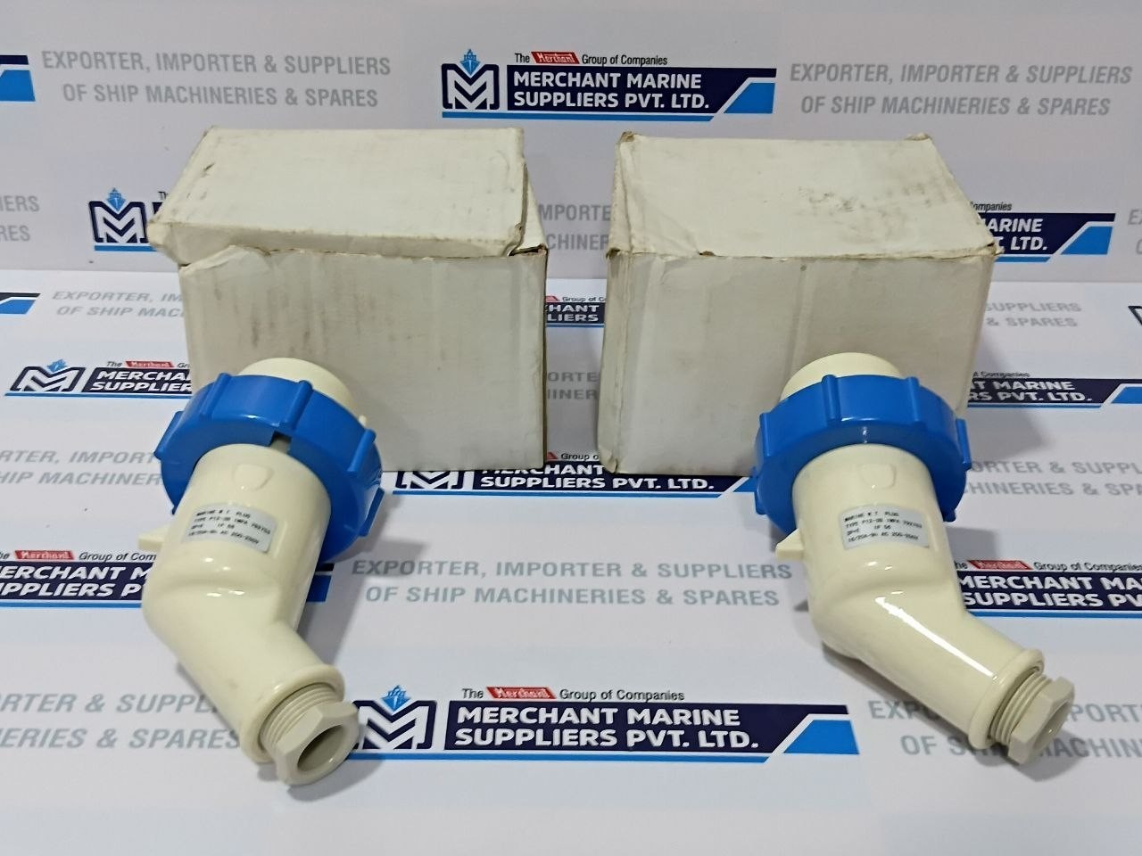 Marine W.T. Plug P12-3B 200-250VAC IP56 16/20A-9h