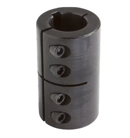 CC-125-125-KW, ” 1-1/4 X 1-1/4″ Rigid Shaft Coupling Single Split With Keyway