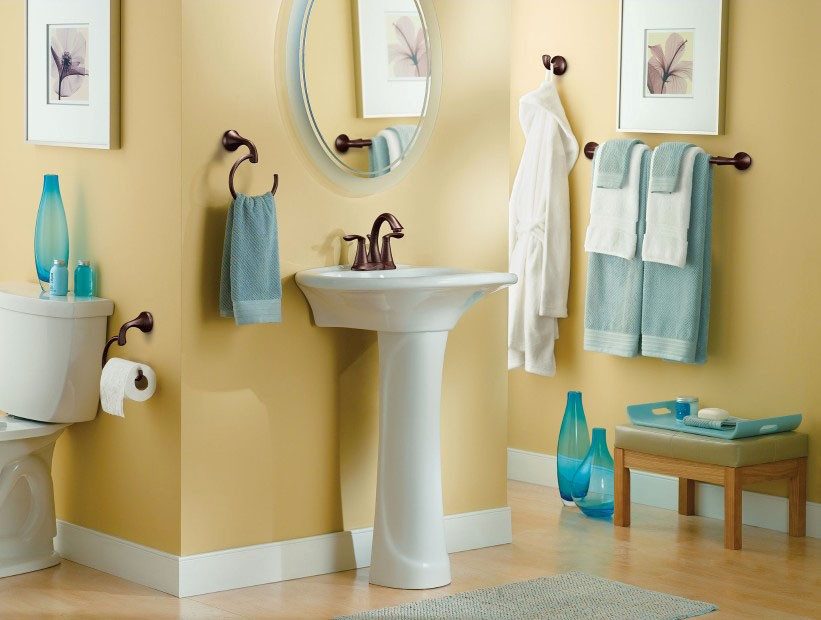 Moen YB2886ORB Eva Towel Ring in Oil Rubbed Bronze