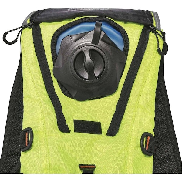 Ergodyne 5156 Hydration Pack, 70 Oz./2L, Hi-Vis Lime