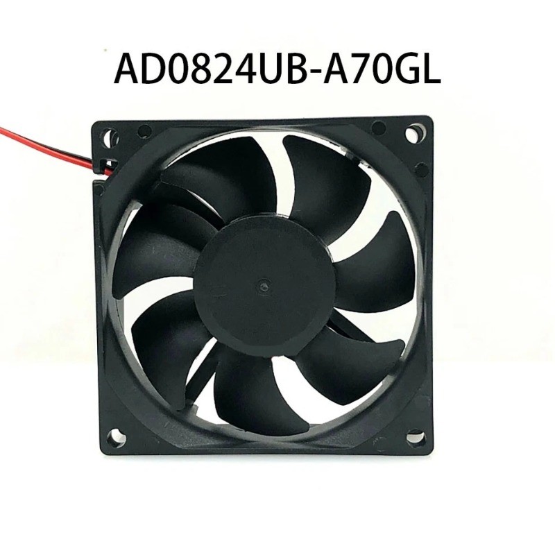ADDA AD0824UB-A70GL 8025 DC24V 0.29A 2 wire instrument fan converter fan