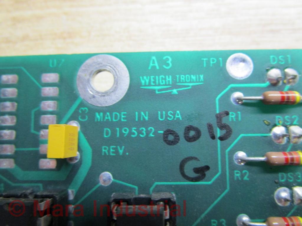 Weigh-Tronix D19532-0015 Display