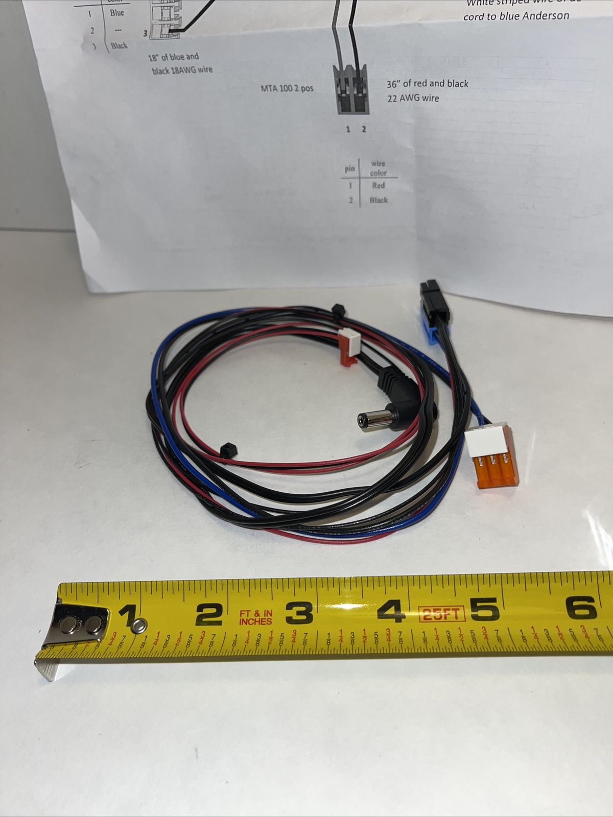 Howard Technology Solutions DC Cable 07WIROA00AH00 For Medhubx
