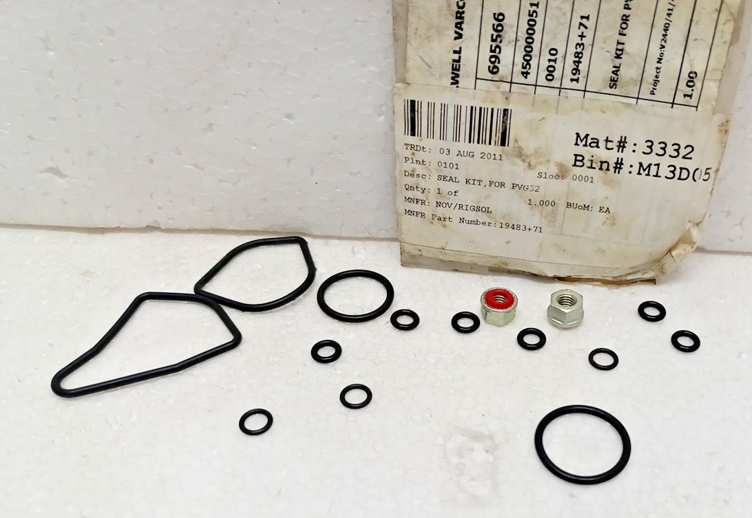 NOV/Rigsol Seal Kit For PVG 32 Free Expedite Shipping Worldwide