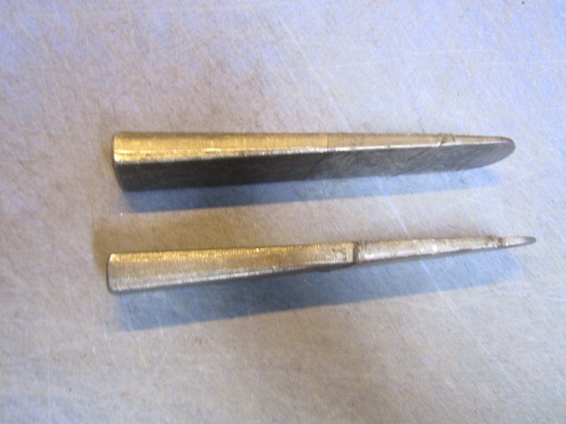 2 – 6″ Stock Wedge # 882, 02008076, 1/2″ H x 1″ W x 6″ L. NEW
