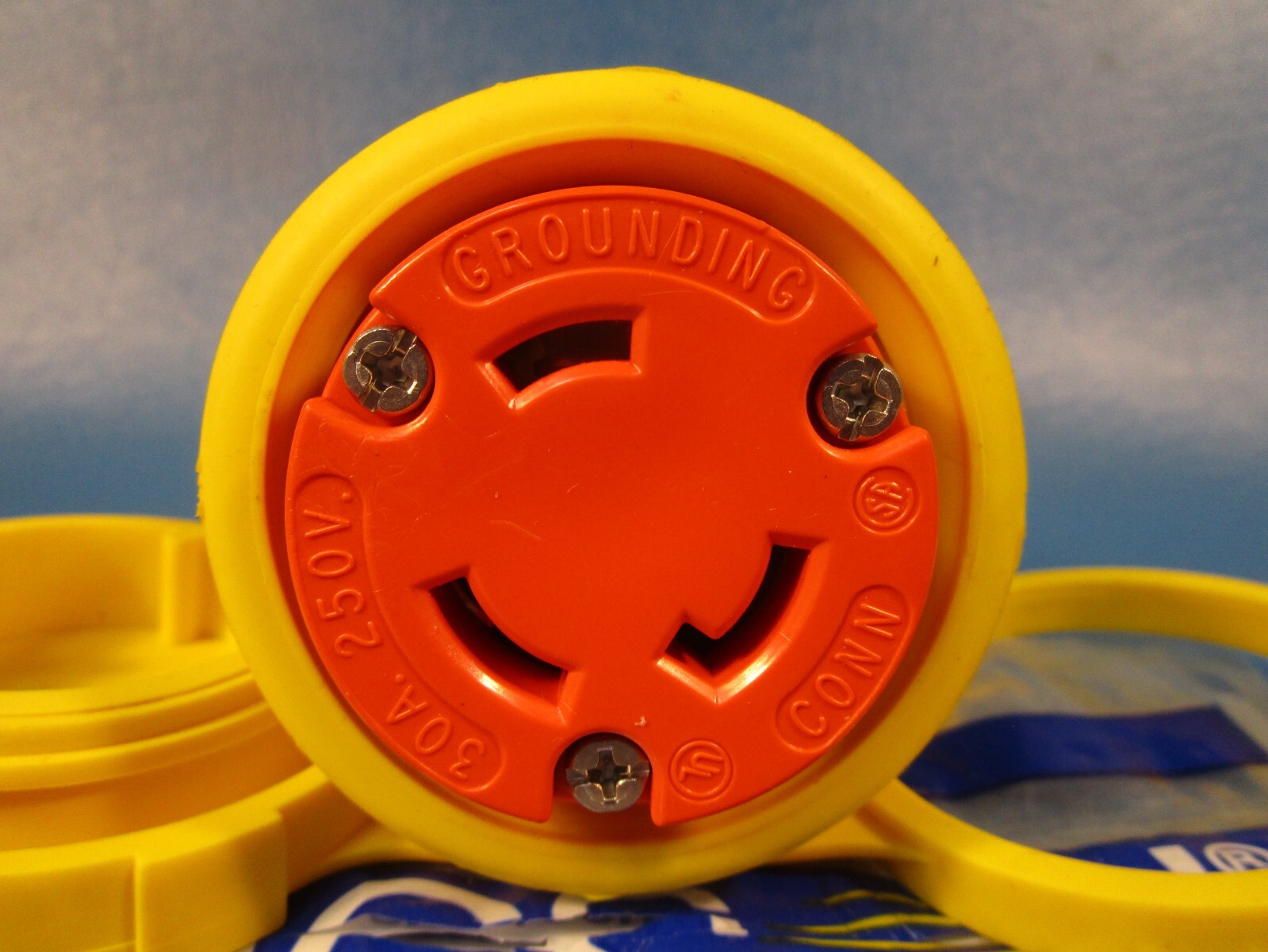 ERICSON 2612-CW6P-AM, CONNECTOR, WATERTIGHT, 250V 30A