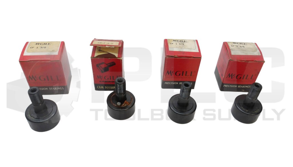 LOT OF 4 NEW MCGILL CF-1 3/8 CAM FOLLOWER 1-3/8″ *READ*