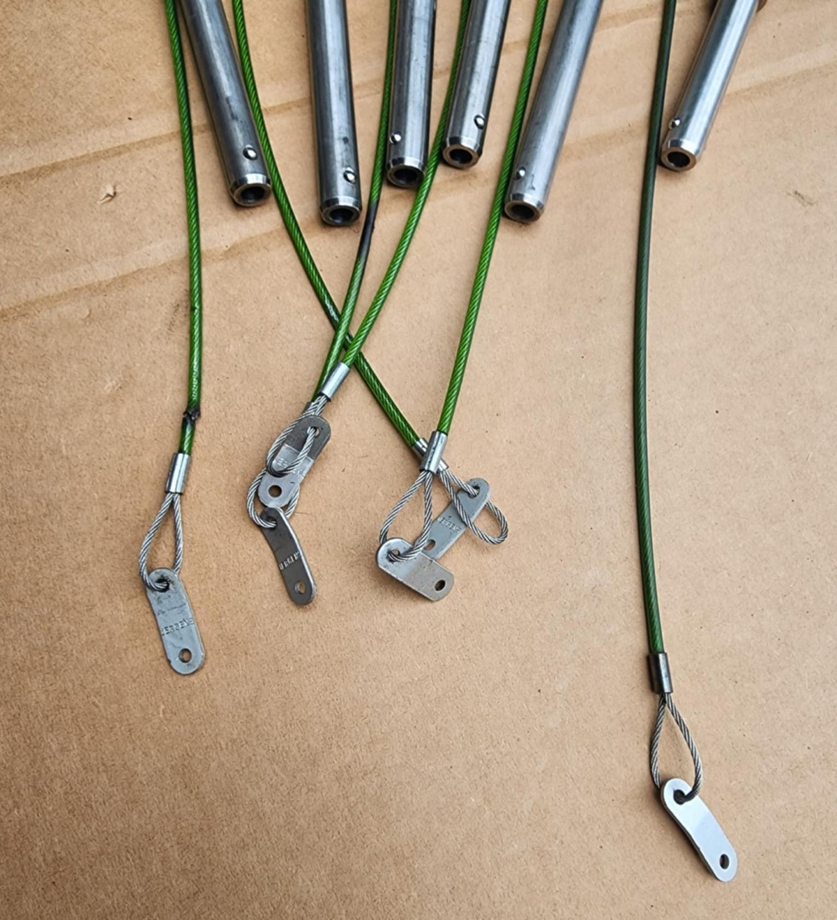 Lot of 6 Jergens KLP 801094 (5)/KLP 801086 (1) Quick Release Pin T-Handles Used