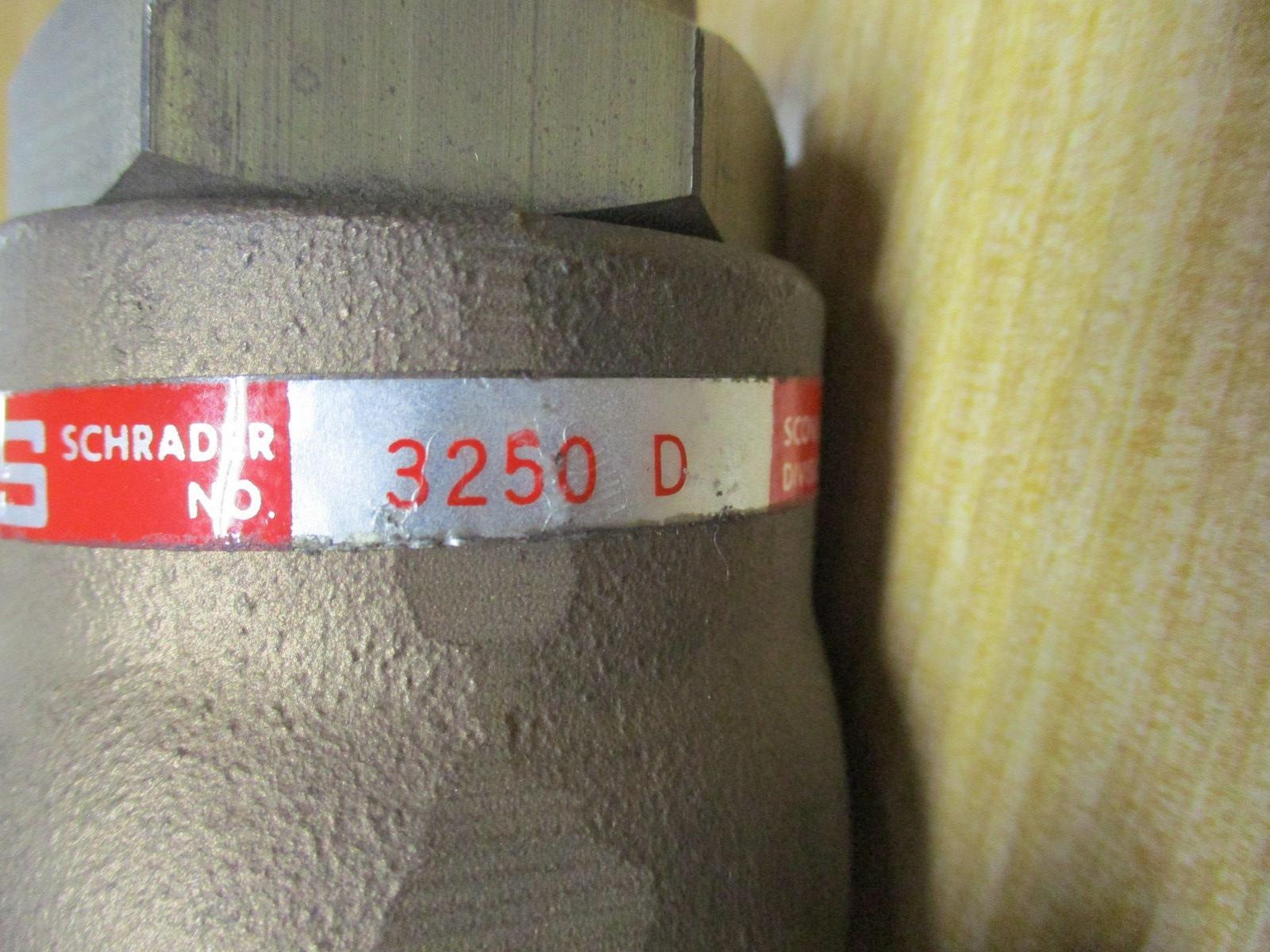 Schrader 3250D Flow Control Valve