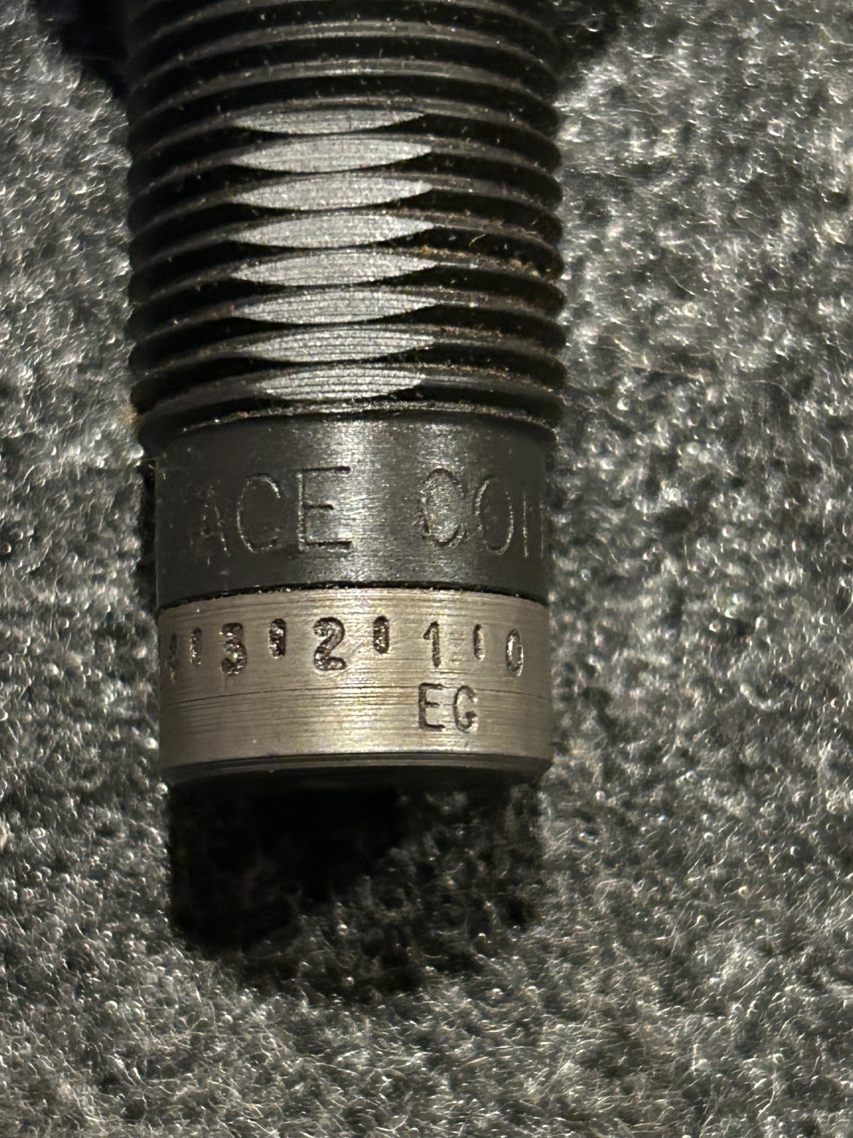 Lot of 2: ACE Controls MA225 Miniature Adjustable Industrial Shock Absorbers