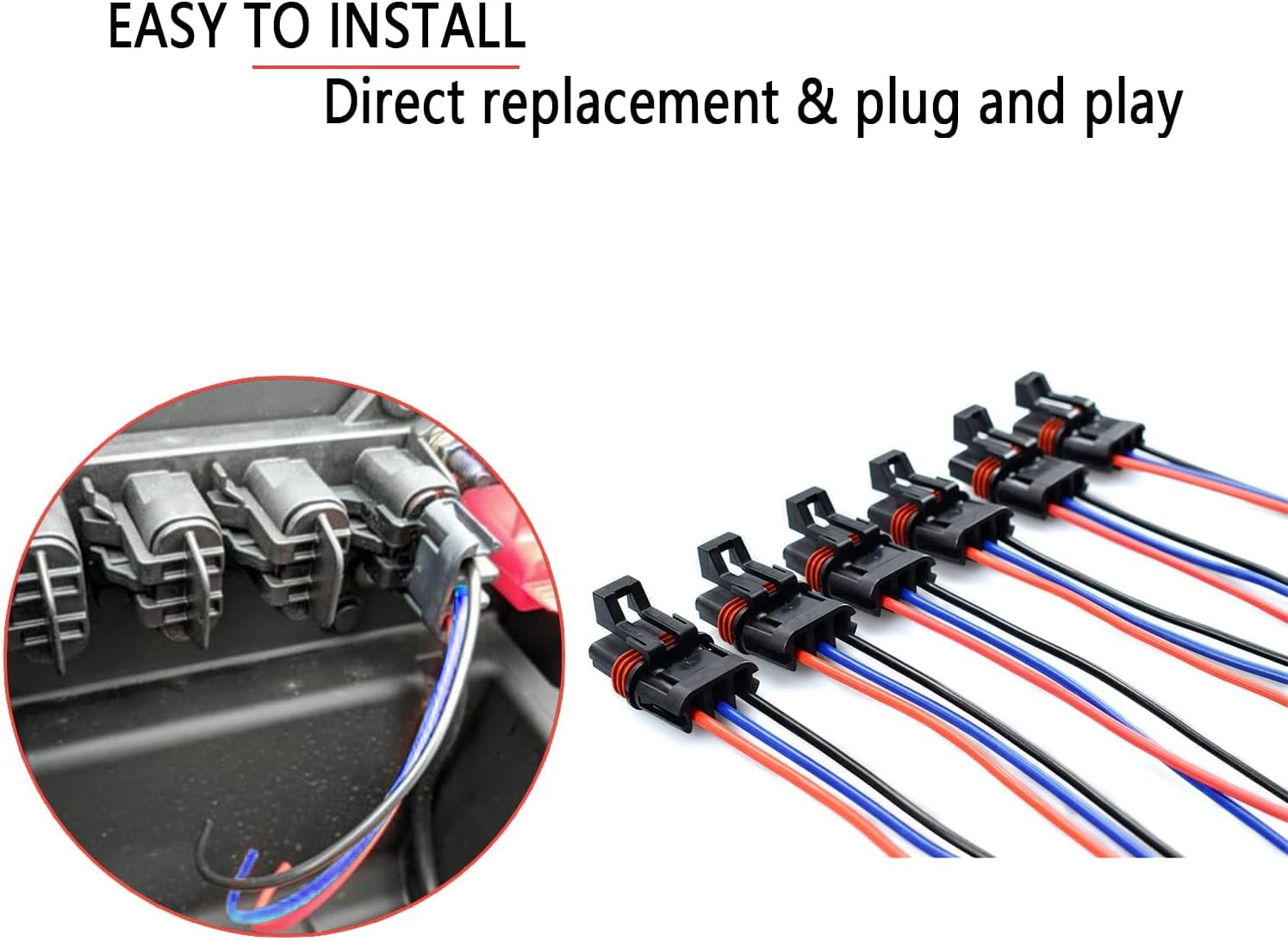 Pulse Power Plug Pigtail Connector Compatible with Polaris 2018 2019 2020 2021 2