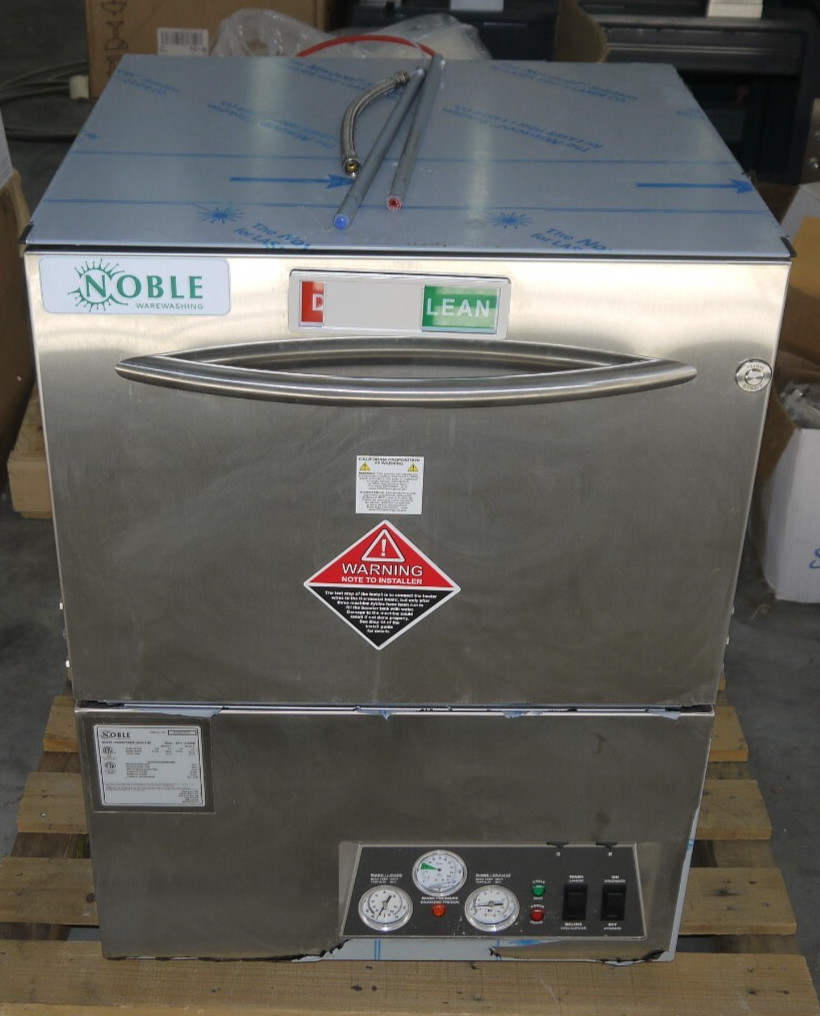 Noble Warewashing UH30-FND High Temperature Undercounter Dishwasher – 208/230V