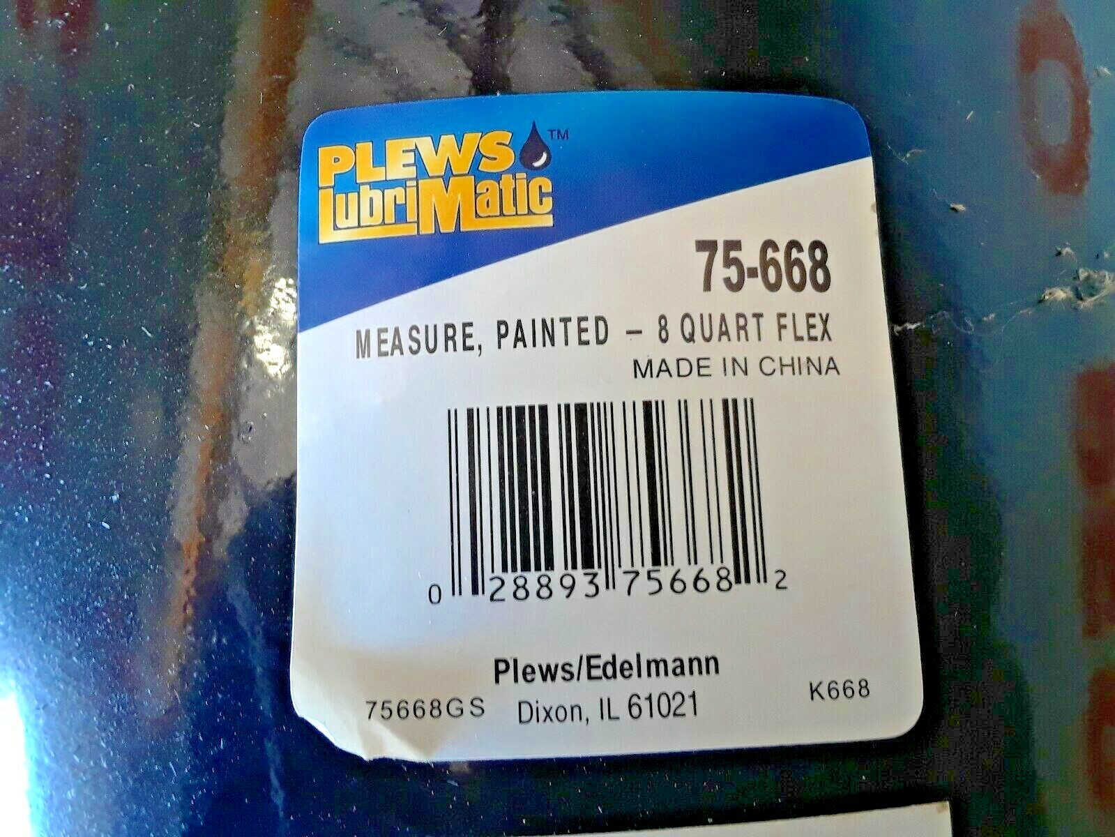 🟠 PLEWS LUBRIMATIC LEVER TYPE OILER 75-668GS PESSCO IS OFFERING 1 R082621-14 🗽