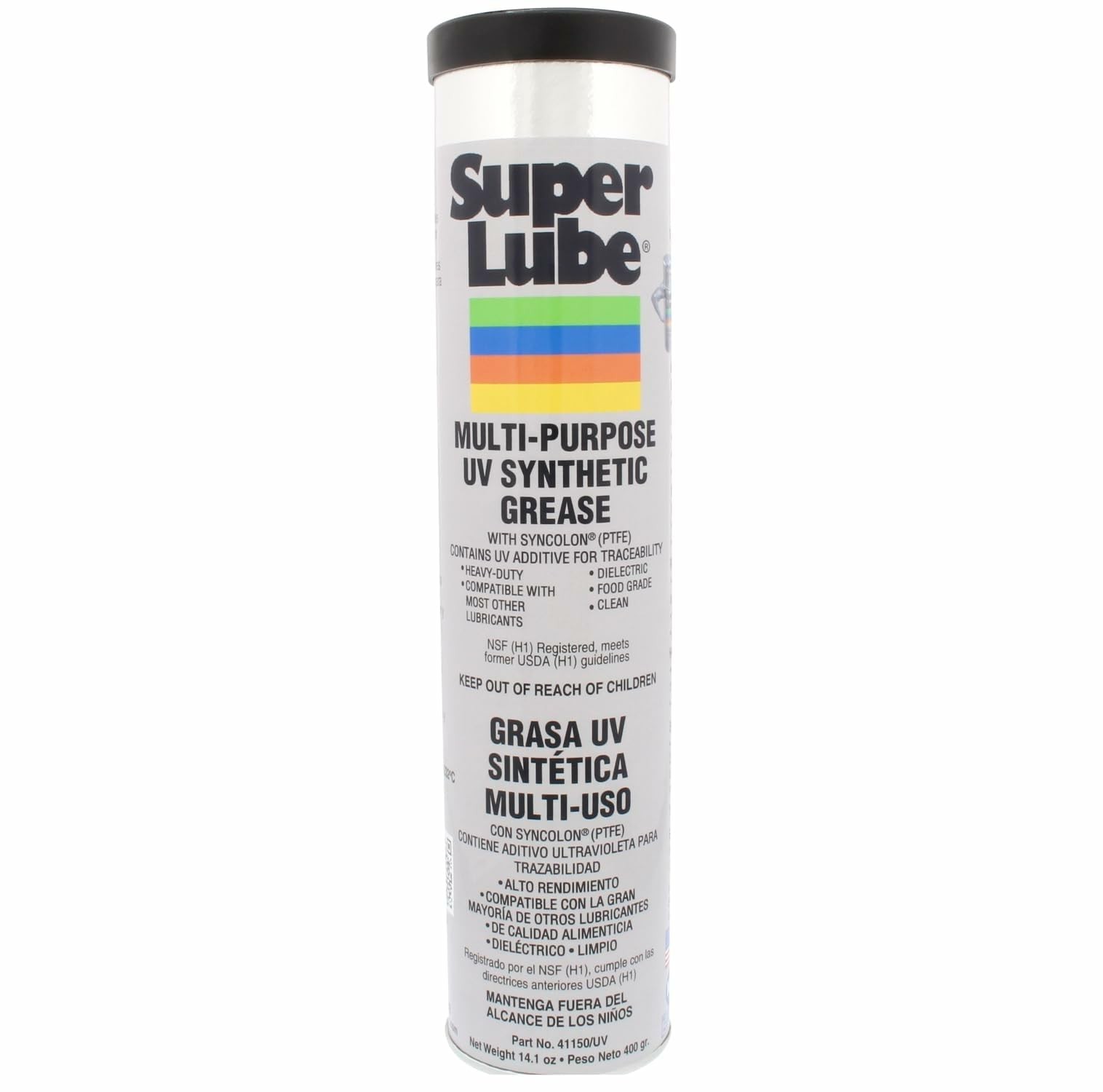 MultiPurpose UV Synthetic Grease w/Syncolon NLGI 2 High Temperature, Water …