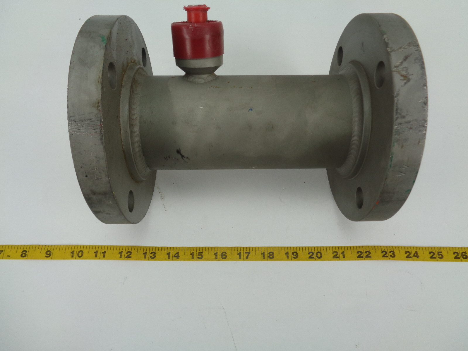 NOS Foxboro Vortex “K” Factor Flow Meter 3 inch inside diameter x 7-1/2″ OD