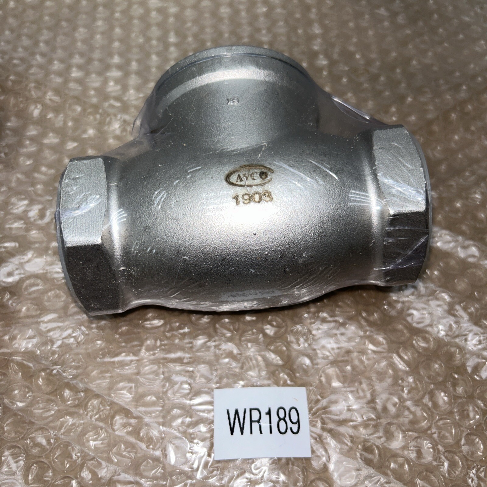 *NEW* AVCO Check Valve 1 1/2″ CF8M 200 NNB Fast Shipping! +Warranty!