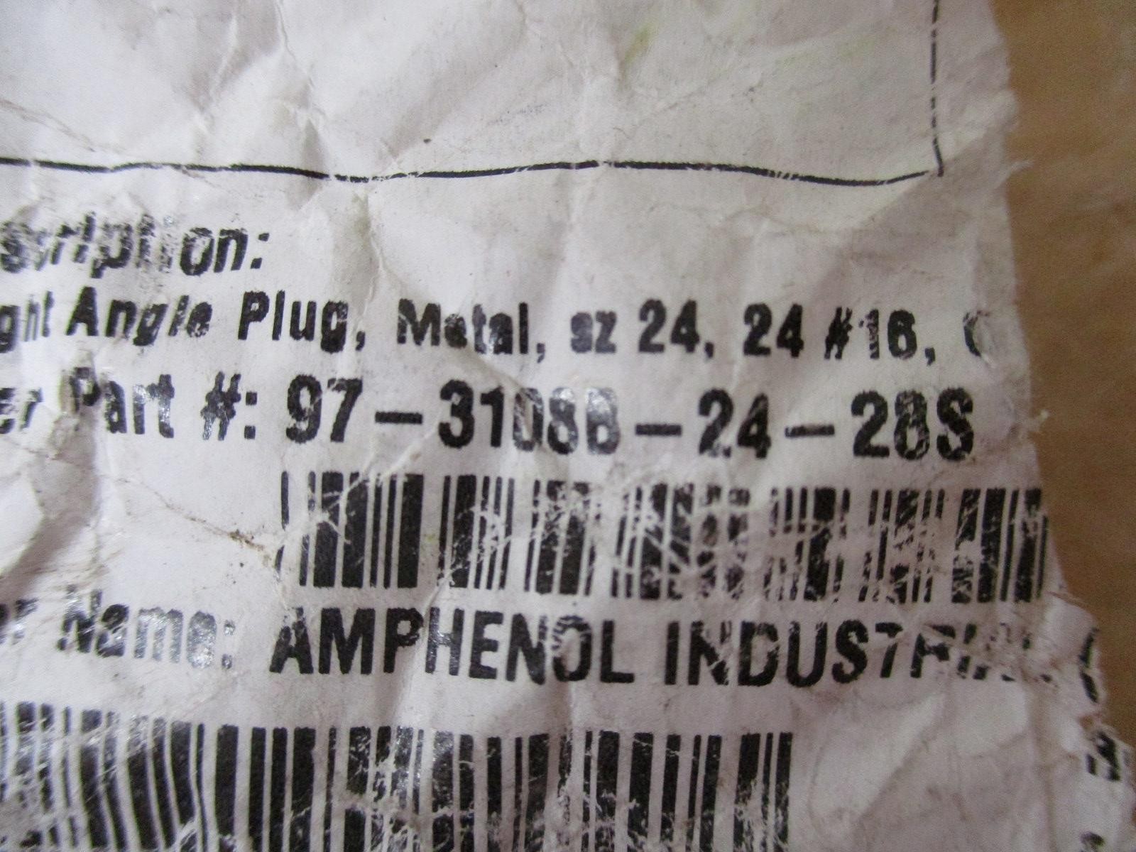Amphenol 97-31088-24-28S Circular Connector 97310882428S