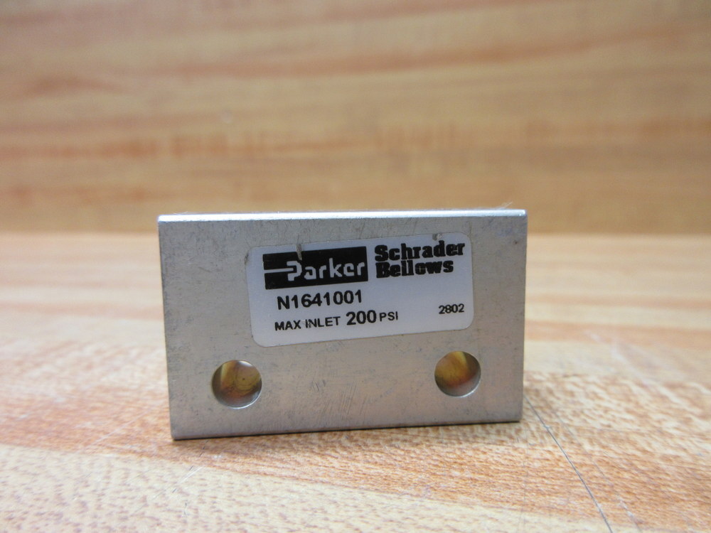 Schrader Bellows N164-1001 Parker Selector Valve N1641001