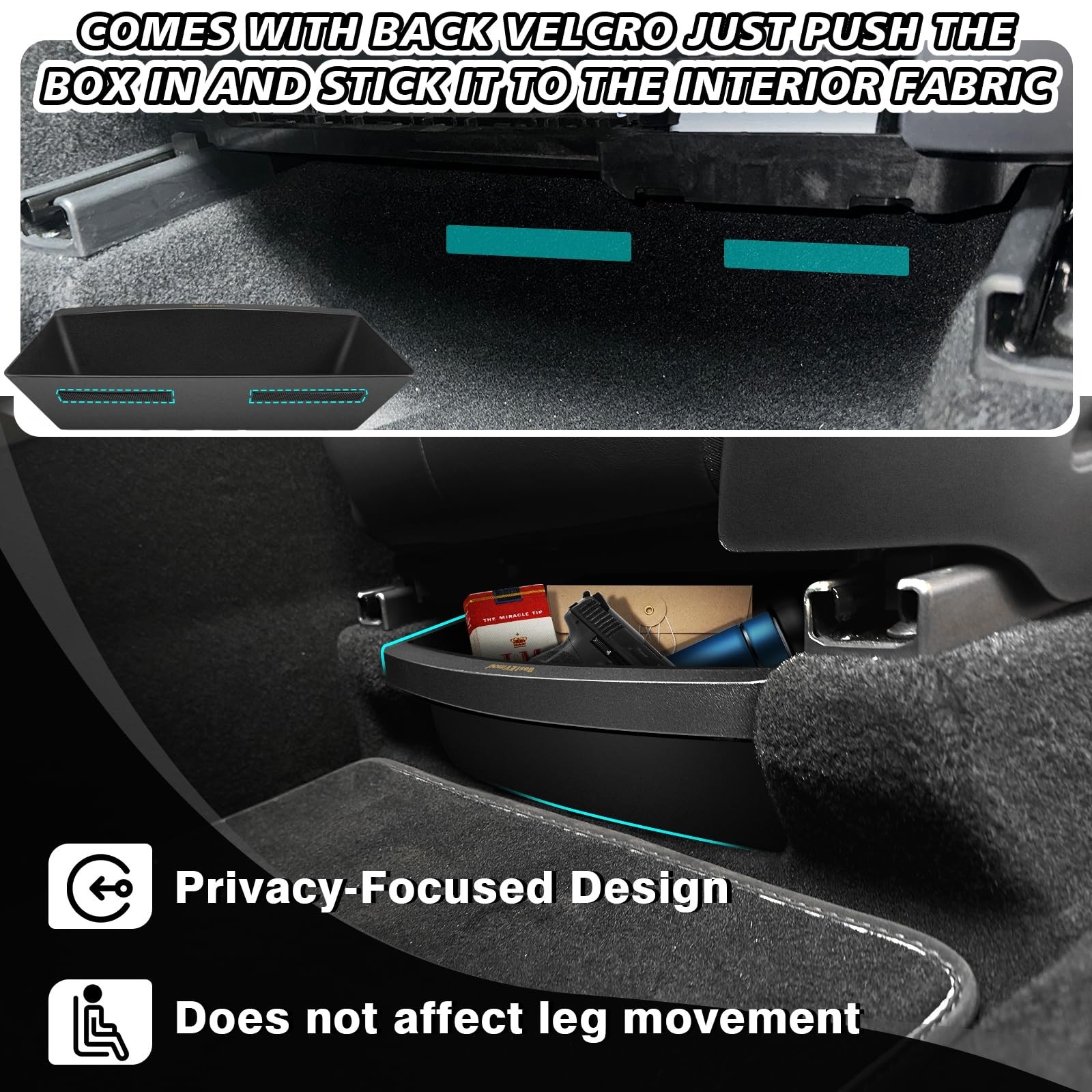 BestEvMod for 2026+ Model Y Juniper Refresh 3PCS Storage Bundle Trash Can Bac…