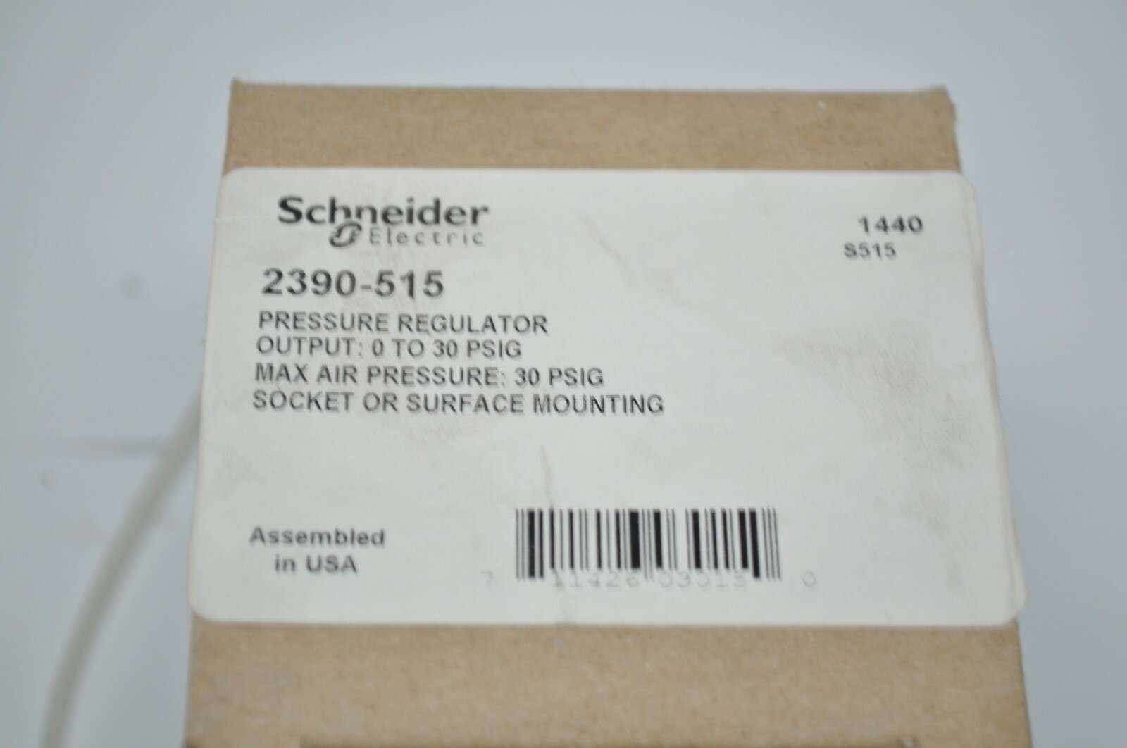 INVENSYS T.A.C PNEUMODULAR Pneumatic Regulator Gradual Switch 30 PSIG 2390-515