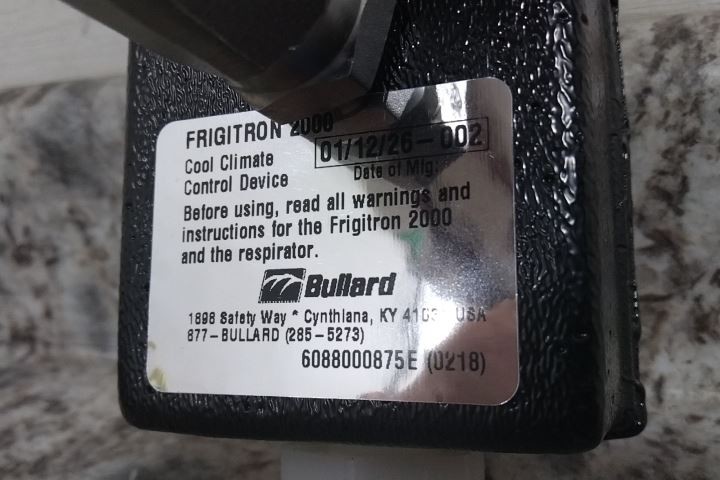 Bullard FRIGITRON2000 Cool Climate Control Tube