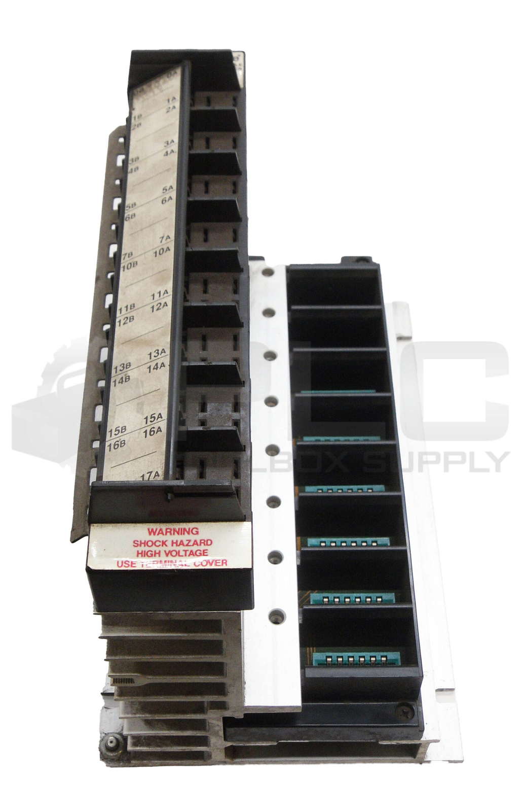 LOT OF 2 RELIANCE ELECTRIC 45C1A I/O RAIL 10A 300V 802802-7RD