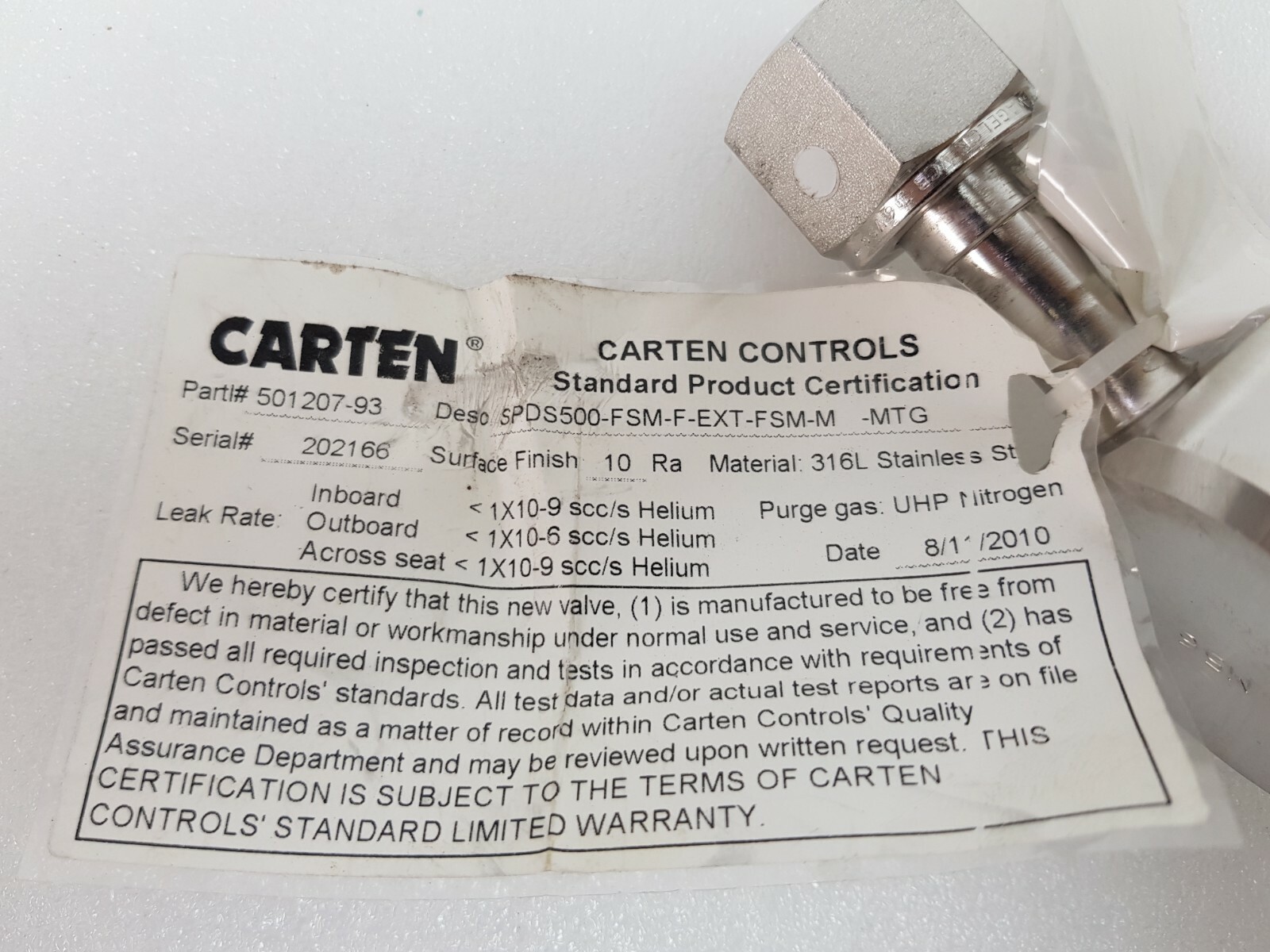 CARTEN SPDS 500 SPDS500-FSM-F-EXT-FSM-M-MTG, 501207-93