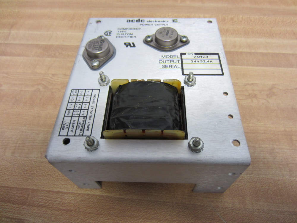 ACDC Electronics 24N2.4 Power Supply 24N24