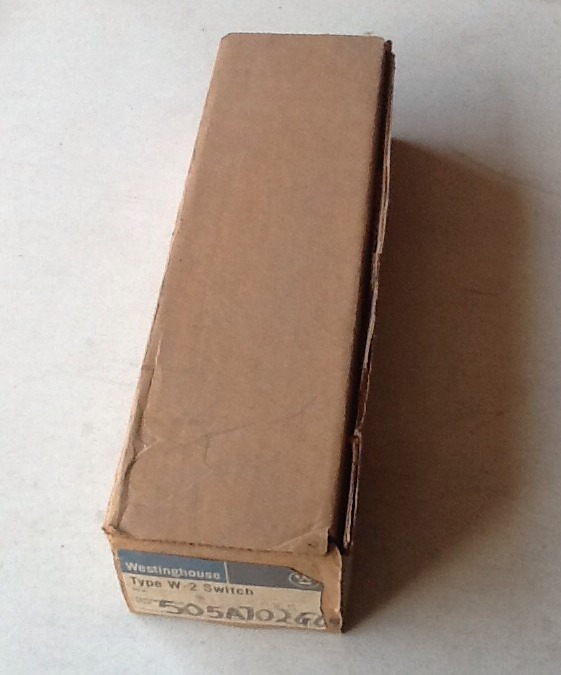 Westinghouse Type W-2 Switch 505A702G04