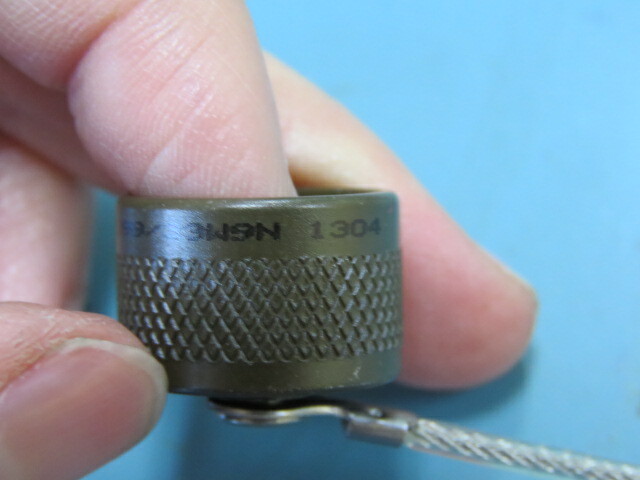 GLENAIR D38999/33W9N Qty of 1 per Lot Connector Cap (Cover) 9 Olive