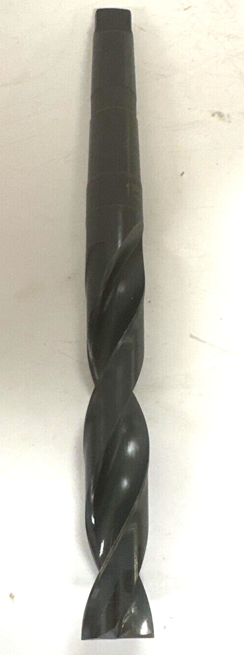 DORMER TAPER SHANK SPIRAL FLUTE DRILL BIT 1″ OAD X 11″ OAL HSS 6-1/2″ FLUTE MT3