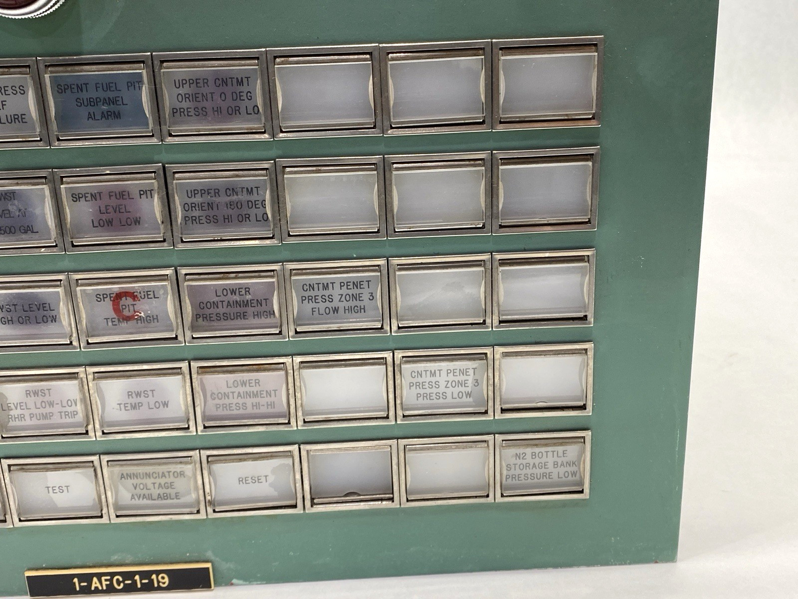 Rochester Instrument Systems 30SP-SPAP CNTMT Spray Annunciator