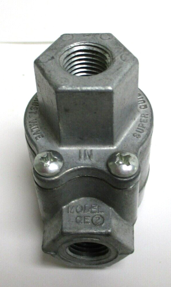 HUMPHREY , QE-2 , 1/4″ FNPT QUICK EXHAUST VALVE , LOT OF 2 , SURPLUS