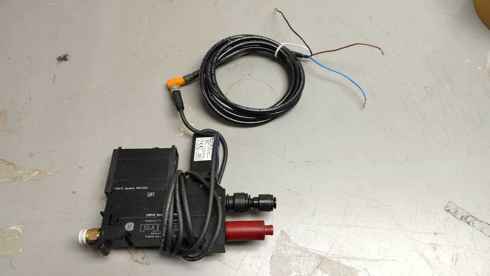 PIAB VACUUM MODULE P3010 P/002 QRT/001 QR/002 with sensor and cable