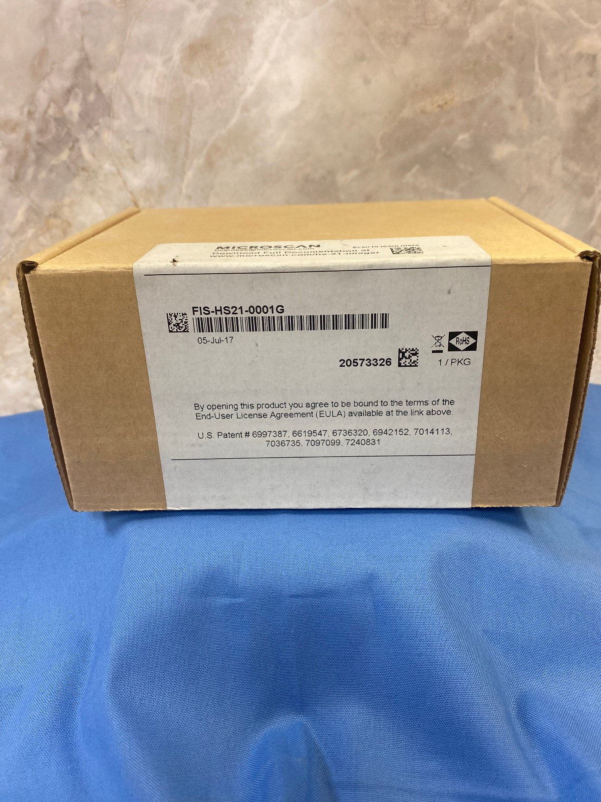 Microscan FIS-HS21-0001G Hand Held Scanner, USB, 6ft Straight