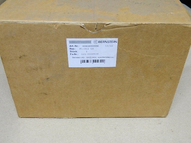 Bernstein 6061600006 F1-U1Z Pneumatic Foot Switch NEW
