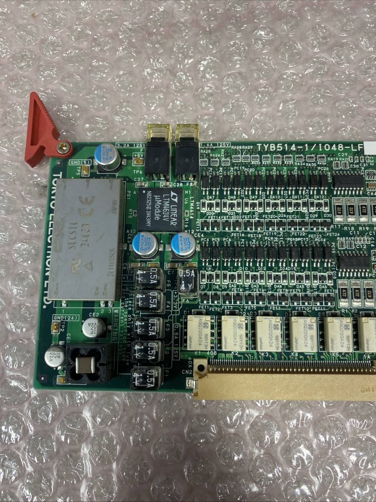 TEL Tokyo Electron PCB Board TYB514-1/IO48-LF / BX80-070374-13