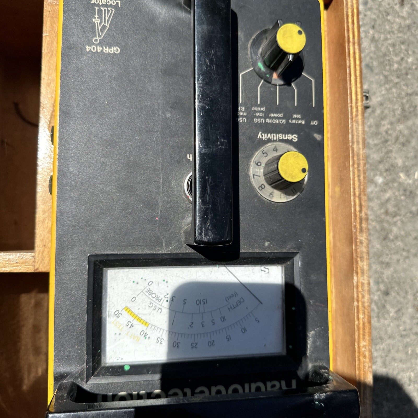 Vintage RADIO DETECTION GPR40 Set. Works
