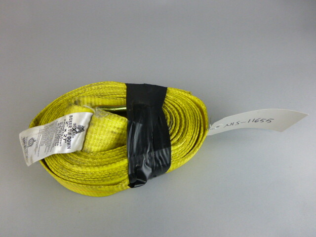 Boxer 66187 2″ x 27′ Ratchet Tie Down W/ Twin J Hooks