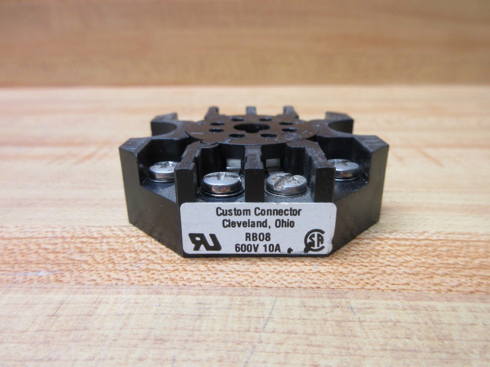 Custom Connector RB08 Relay Socket (Pack of 2)