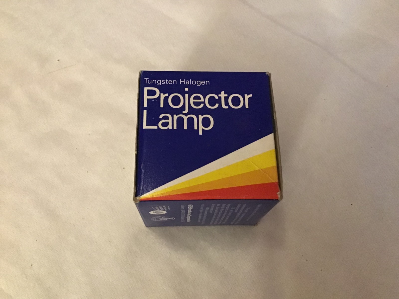 Sylvania Blue Dot ELH Projector Lamp Replacement Bulb Tungsten Halogen as shown