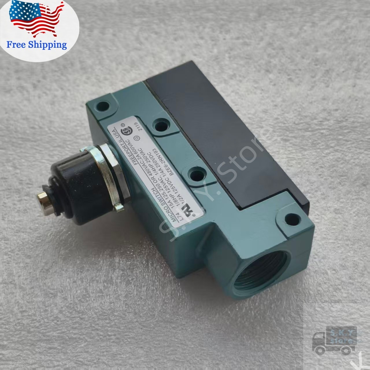 1 x NEW MICROSWITCH BZE6-2RN193 LIMIT SWITCH, for HONEYWELL BZE6 Series Switch