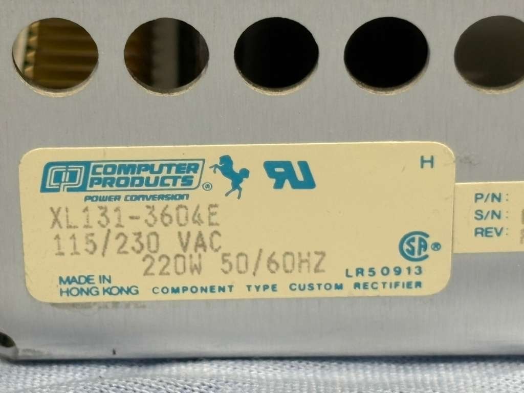 Hewlett Packard HP 0950-1879 Power Supply XL131-3604E,700040-01