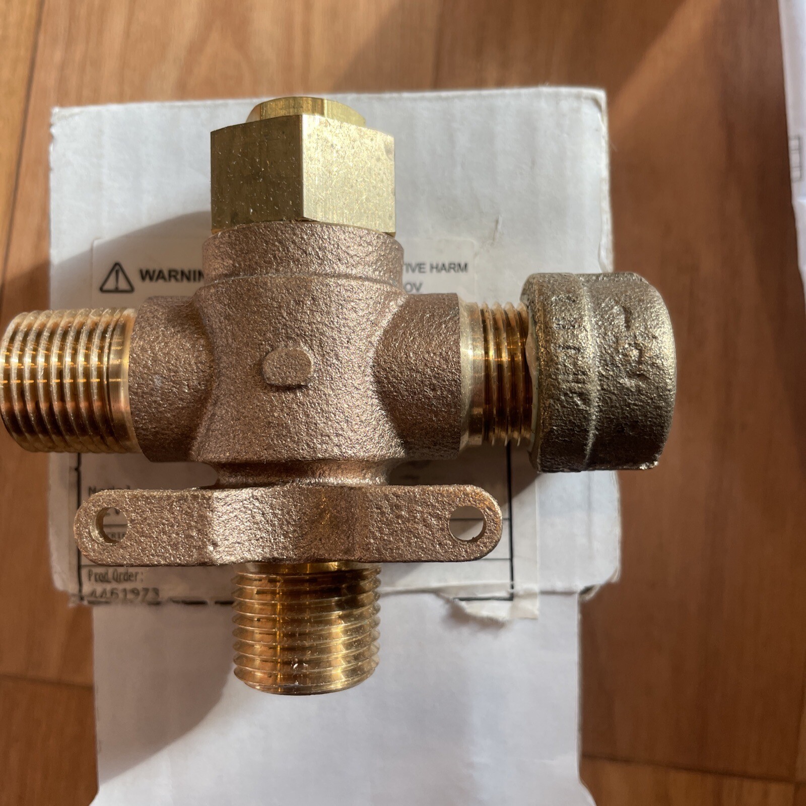 Acorn TZV-1 TempFlow 1/2 in. NPT Brass Thermostatic Zone Valve