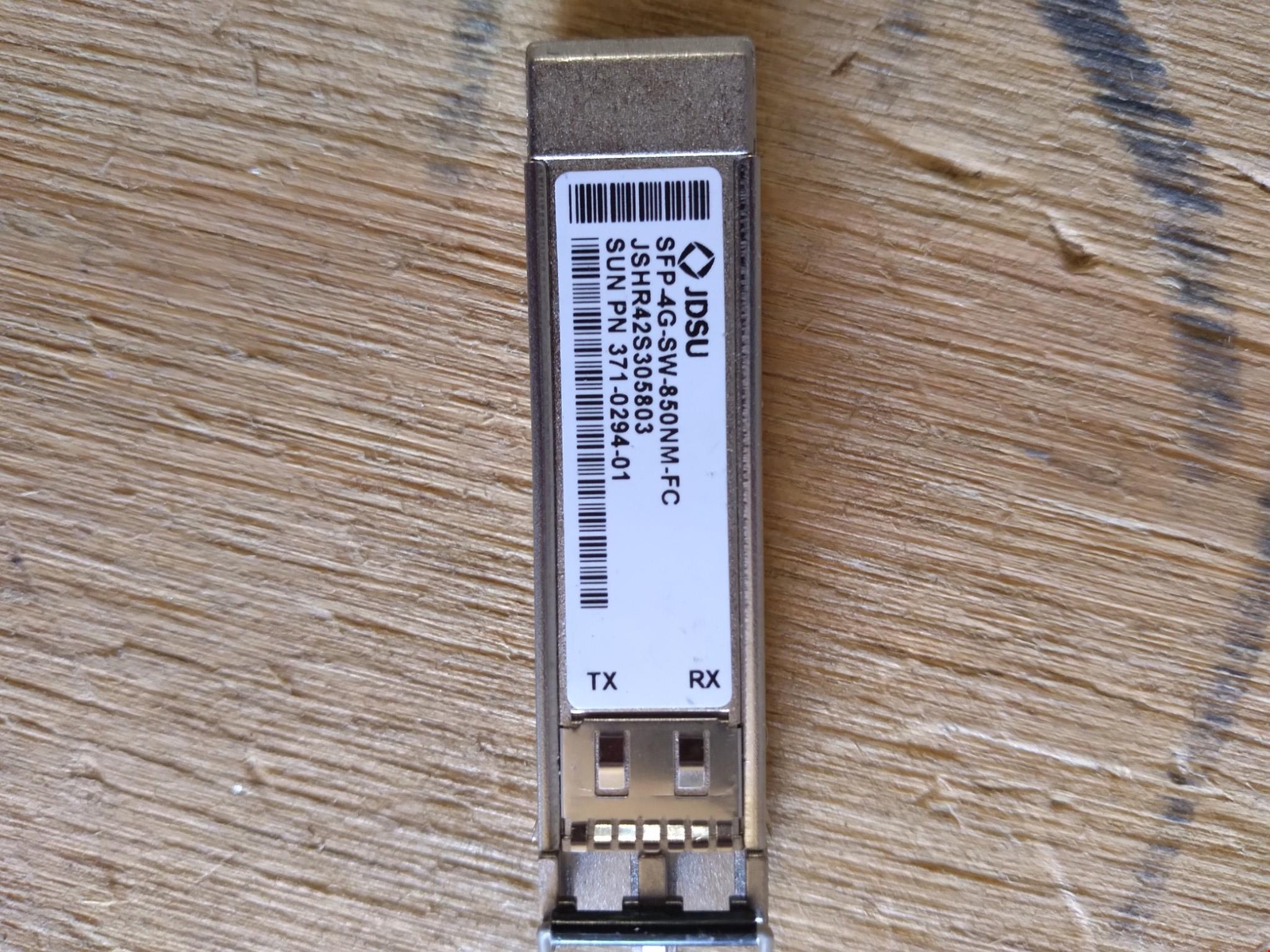 JDSU JSHR42S305803 SFP-4G-SW-850NM-FC 4Gbps Fiber Transceiver Module 371-0294-01